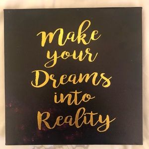 Motivational Quote Canvas